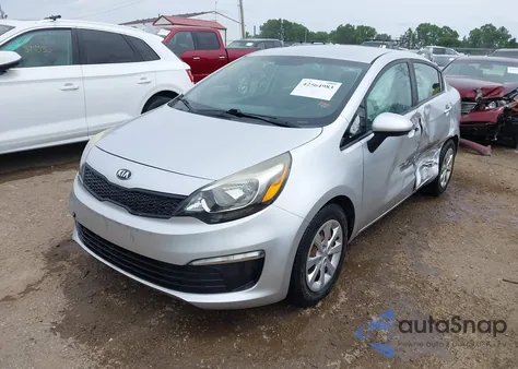 2016 Kia Rio Lx from USA, damaged, VIN KNADM4A35G6620949